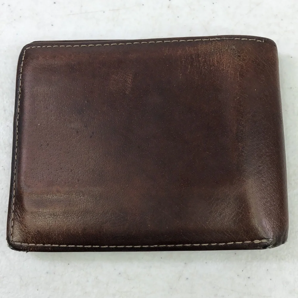 Columbia Brown Bifold Leather Wallet